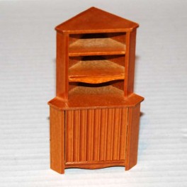 Lundby Hörnskåp trä 