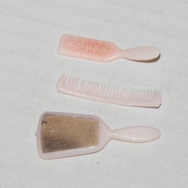 Spegel kam borste skärt plastic fantastic
