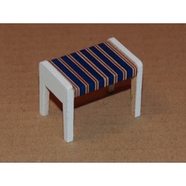 Lundby Pall vit blå