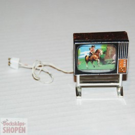 Lundby ArtNr 5196 TV ridande flicka med lampa
