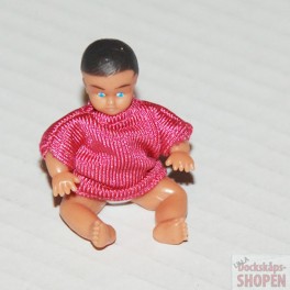 Lundby Baby i cerise tröja