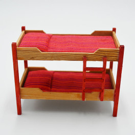 Lundby ArtNr 7501 Våningssäng med stege