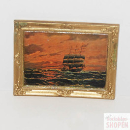 Lundby Tavla stor "Skepp "