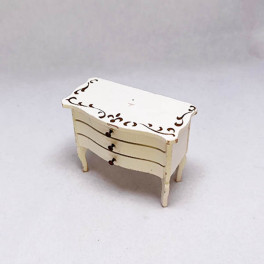 Lundby oldies Byrå rokoko trä