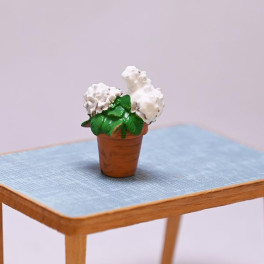 Lundby Blomma vit