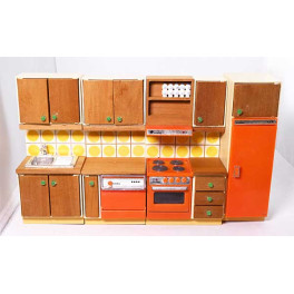 Lundby ArtNr. 9274 Kök Continental II ljusare