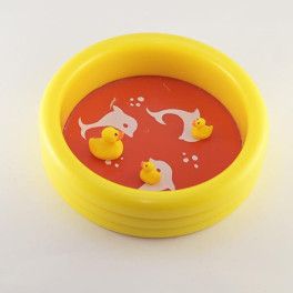 Lundby Art.Nr 6858 Liten plask Pool