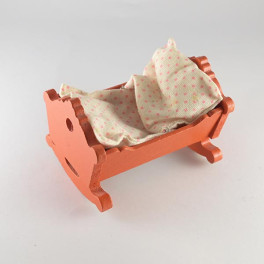 Lundby Art.Nr 1271 Vagga orange (ingen baby)