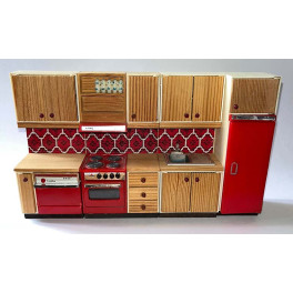 Lundby Kök furu 4 delar