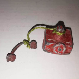 tror Lisa Telefon röd tung metall
