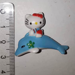 Figur Hello Kitty med delfin