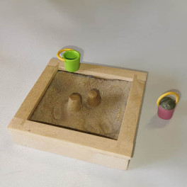 Lundby Sandlåda med 2 hinkar