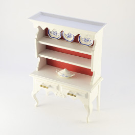 Lundby Talriksskåp ArtNr. 4204 vit