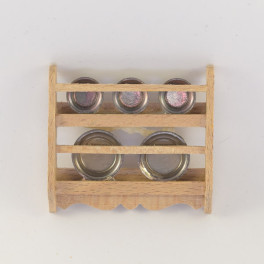 Lundby talrikshylla silver
