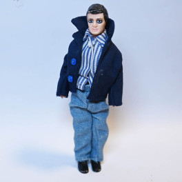 Lundby äldre mamma rutig slapp