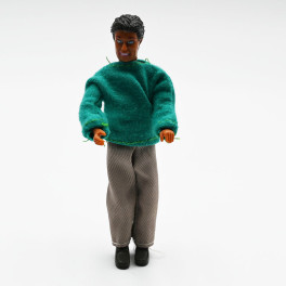 Lundby äldre mamma rutig slapp