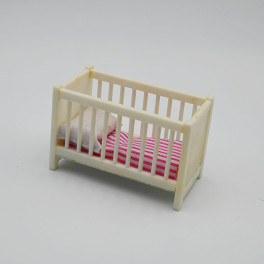 Lundby Spjälsäng vit