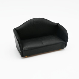 Lundby Skinnsoffa svart