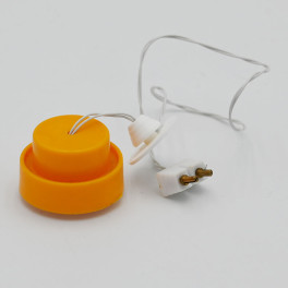Lundby ArtNr. 6125 Taklampa Bumling orange