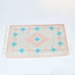 Lundby Matta rosa-turkoise