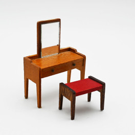 Lundby ArtNr. 7112 Sminkbord trä