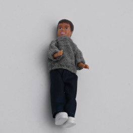 Lundby ArtNr. Nyare docka pojke rutig