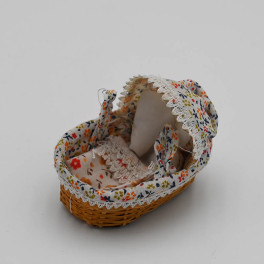 Lundby ArtNr 5183 Babylift i rotting utan baby