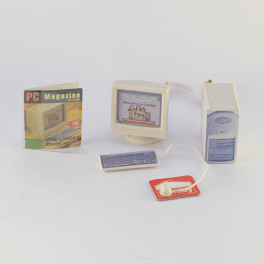 Lundby Dator set komplett 