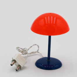 Lundby ArtNr. 6167 Bordslampa röd sammet