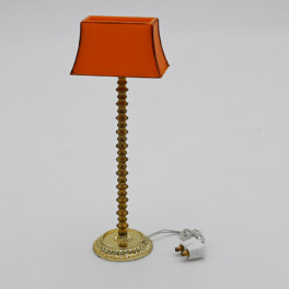 Lundby Art.Nr 6151 Exclusive golvlampa orange