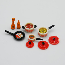 Lundby Kastrull set med mat
