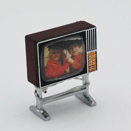 Lundby ArtNr 5196 TV Barn under paraply