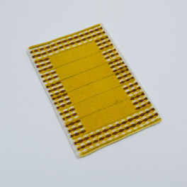 Lundby Matta gul beige