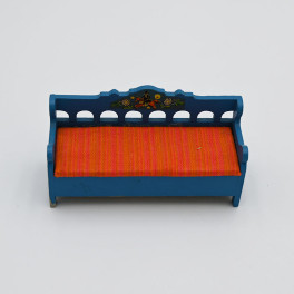 Lundby ArtNr 4405 Kökssoffa Dala blå