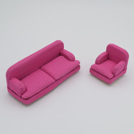 Lundby Soffgrupp Cerise
