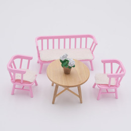 Lundby nyare köksmöbler och blomma