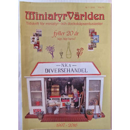 Miniatyrvärlden Nr 1 ÅR 2016